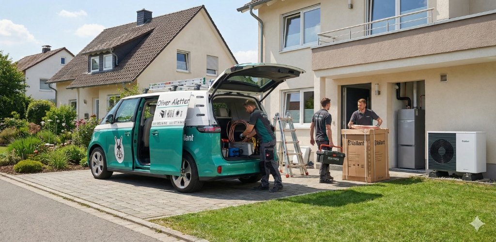 Oliver Aletter Heizungstechnik Montage vor Ort
